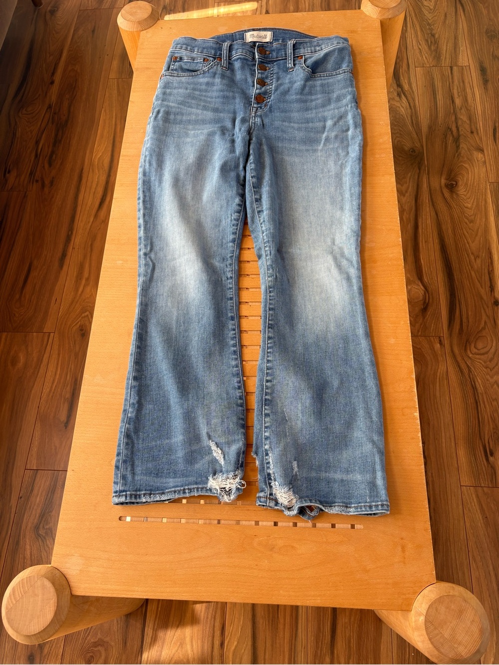 Madewell High-Rise Button-Fly